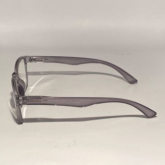 1445 Helen Reading Glasses 3.0 Readers Bluelight Filter Gray Frame NWT - Picture 3 of 9